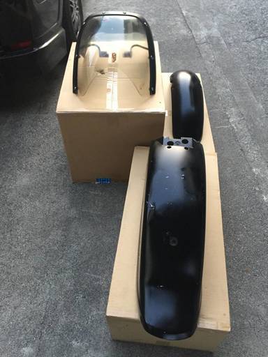 希少！デスペラード400X ビキニカウル/フロントフェンダー/リアフェンダー セット　マットブラック　ワインダ― 希少！デスペラード400X ビキニカウル/フロントフェンダー/リア