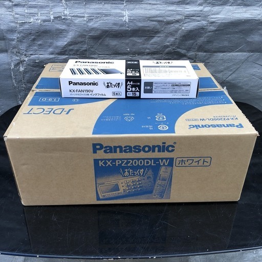 ■美品 Panasonic パナソニック FAX 電話 KX-PZ200DL 子機･インクフィルム付