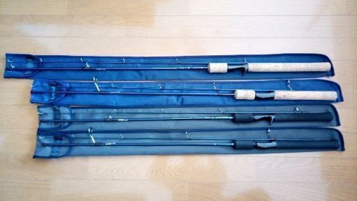 ※売却済み シマノ バスロッド4本セット[中古・箱なし]