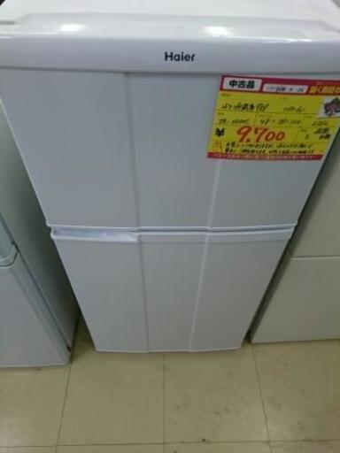 ハイアール 2ドア冷蔵庫98L JR-N100C 2012年製 中古品 (高く買い取るゾウ中間店)