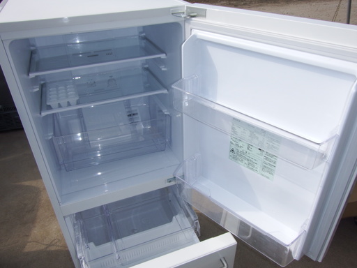 美品 無印良品/MUJI 2ドア冷凍冷蔵庫/MJ-R16A/157L/2016年製