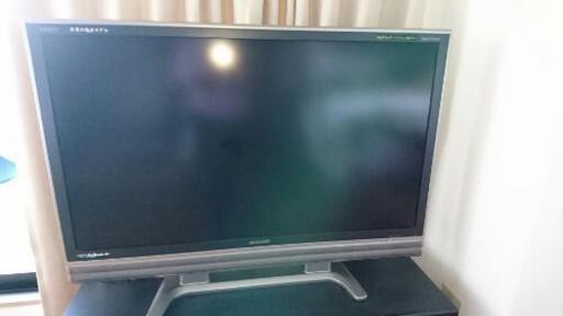 ☆シャープAQUOS液晶カラーテレビ46形＋テレビ台(セットで)☆