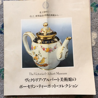 ヴィクトリア・アルバート美術館のポーセリン・ティーポット・コレクション　６点