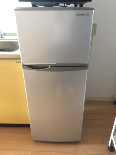 SHARP(2013年製造)単身用冷蔵庫