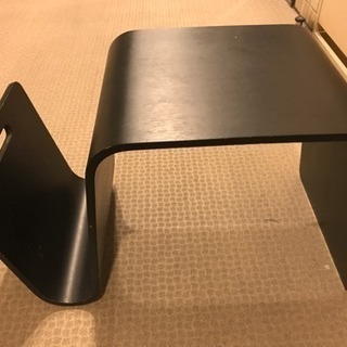 黒 デザインサイドテーブル