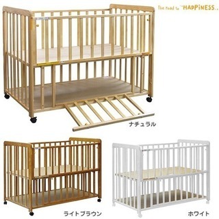 【美品・送料込】 ヤトミ ベビーベッド ミニ ホワイト ミニベビーベッド ベビーベッド ミニベビーベッド ミミ ヤトミ