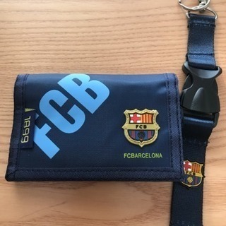 (お譲り先決定しました) FCバルセロナ 財布 ☆未使用です☆
