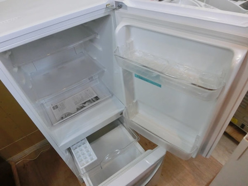 【販売終了しました。ありがとうございます。】ハイアール　2ドア　ノンフロン冷凍冷蔵庫　JR-NF140H　2014年製　中古品