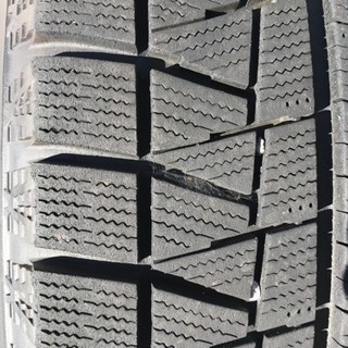 215/65/16ブリザックの8分山、5穴ホイールセット