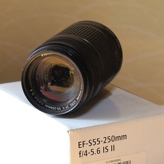 Canon EF－S55-250mm f/4-5.6is Ⅱ　