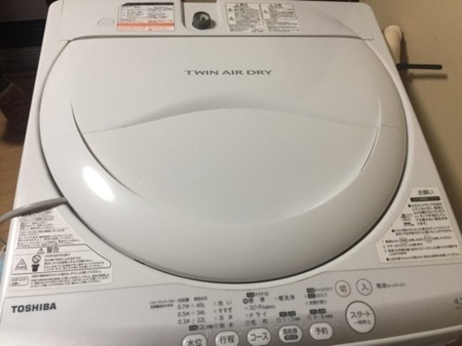 TOSHIBA 洗濯機 AW-425M 4.2キロ  13年製 全自動