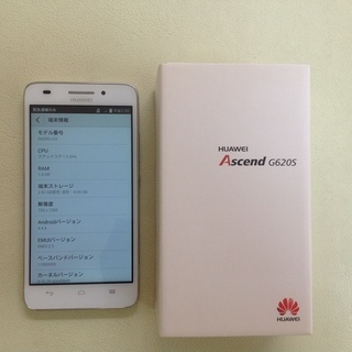 HUAWEI Ascend G620S simフリー 