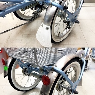 美品 ブリヂストン BRIDGESTONE BW10 三輪自転車 ブリヂストンワゴン 