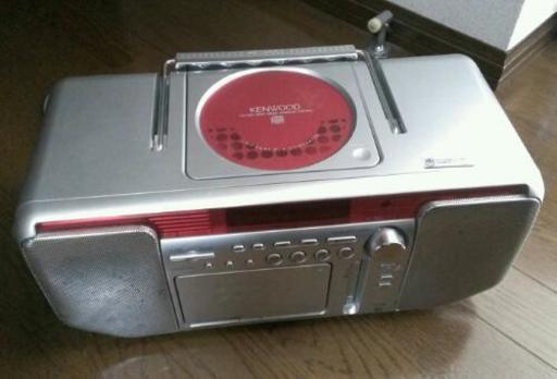 KENWOOD CD/MD/カセットプレイヤー