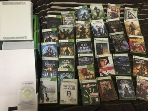 Xbox360 本体 ゲーム32本付き(XGX-00062)