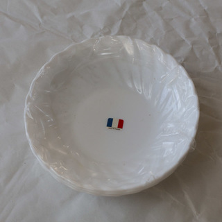 フランスarcopal製直径180mm小鉢3枚セット