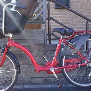 子供乗せ自転車 プチママンDX 三人乗り自転車