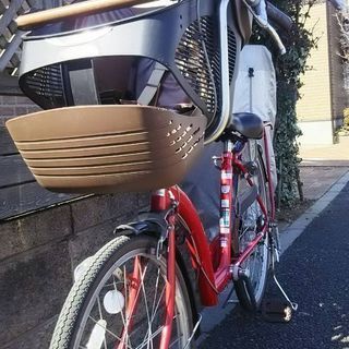 子供乗せ自転車 プチママンDX 三人乗り自転車
