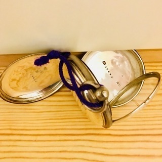 値下げ25000円❢骨董‼️昔の大きな、特殊ネジ巻き式、懐中時計、サイズ:55mm❗️