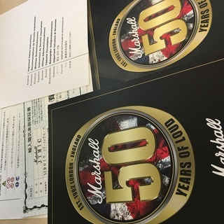 生産終了限定レアモデル Marshall JTM-1C　マーシャル社創立 50周年 記念モデル