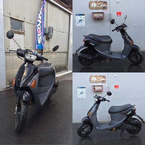 ♪レッツ４　FI　リコール/サービスキャンペーン実施　タイヤ新品/配達可/清掃済み♪ブラック
