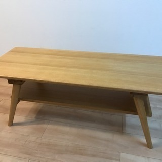 「中古」リビング用の小型テーブル