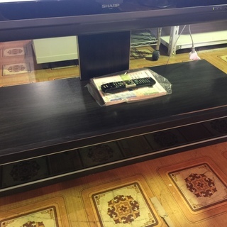 シャープ アクオス 52型 液晶テレビ LC-52DX2 ブルーレイ内蔵 専用テレビ台付き フルハイビジョン