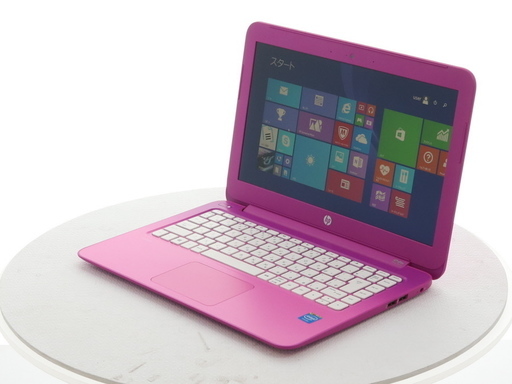 ★Stream13　 オーキッドマゼンタ（ヴィヴィッドピンク）　条件付き特別価格　Win8.1 　バッテリ7.75H　 SSD32GB 　美品★
