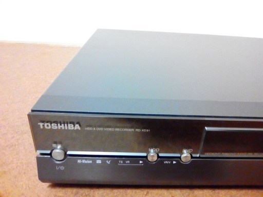 VARDIA HDD＆DVDレコーダー　RD－XD91
