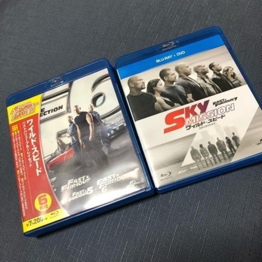 DVD ワイルドスピード1〜7セット