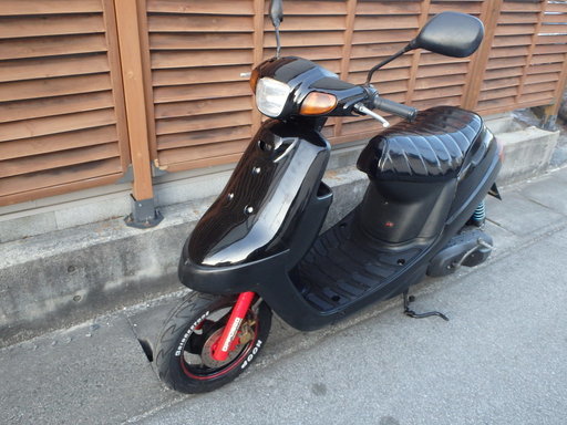 値下げ！アプリオタイプ２改！４LV！7.2馬力！71ｃｃボアアップ！以前は85ｋｍ/ｈ程度は出ましたが現在音出ているため不動扱いの部品取り！