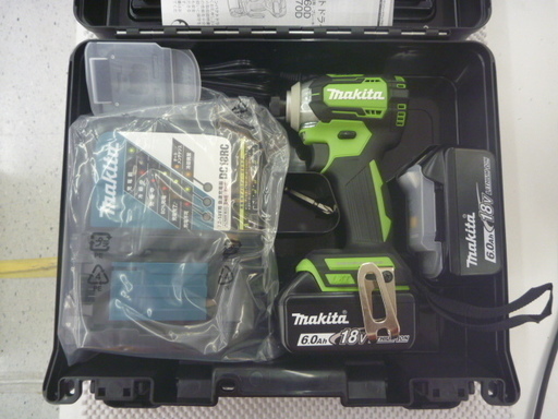 【値下げ】マキタ　インパクトドライバー　TD170DRGXL　18V　6.0Ah　【リライズ野田愛宕店】【引取限定】【未使用品】１点限り早い者勝ち！