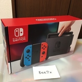 【保証有】新品・未開封 任天堂スイッチ ネオンブルー ネオンレッド