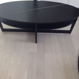 IKEA コーヒーテーブル(ブラック)