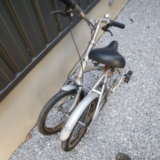 【中古】折りたたみ自転車
