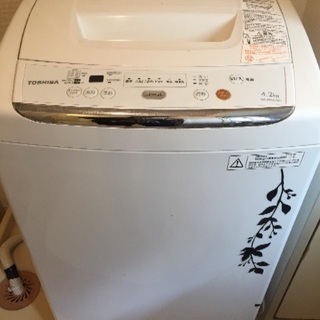 東芝 4.2kg 全自動洗濯機 AW-42ML(2012年製)
