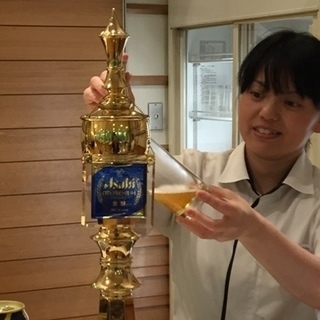 アサヒビール茨城工場内　見学施設のオシゴトです♪の画像