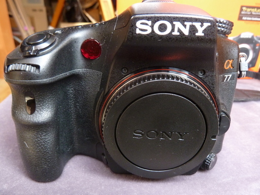 SONY　α７７　２４３０万画素　デジカメはいかが？　８月は大幅値下げ