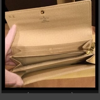 極美品☆LOUIS VUITTON☆ダミエアズ ール ポルトフォイユ サラ 長財布☆送料込み価格です ❣️