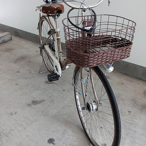 自転車　27インチ　通学・女子向け