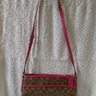 COACH ショルダーバック F58297 MAGENTA 