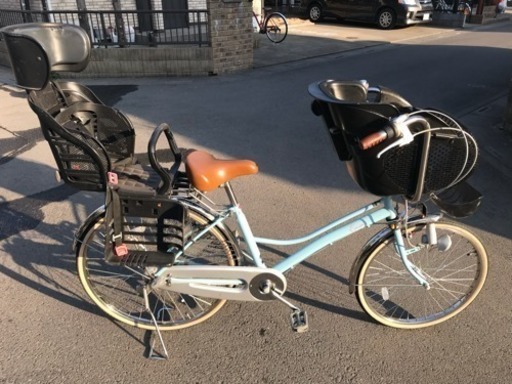 [整備済み]新品同様 ほぼ新車 3人乗り自転車 ※プレゼントあり