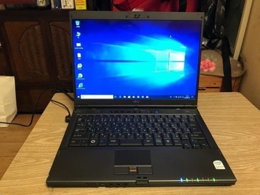 きれいな動作品 Fujitsu FMV BIBLO MG75Y　Win10 Home 64bit  Core2Duo T8100 メモリ2GB HDD120GB 無線ラン