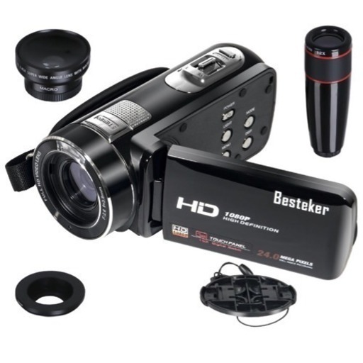 新品 未使用 ポータブル ビデオカメラ 定価12800円