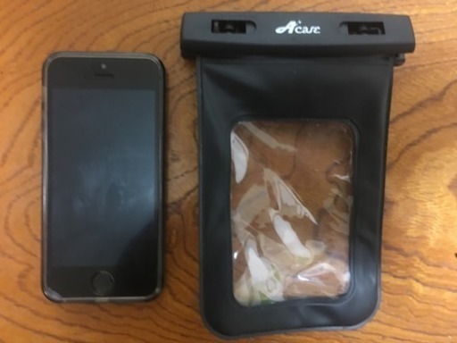 3 5インチ画面スマホ用防水ケース Iphone4など 小さいガジェットの防水に Yanvalou 関内の携帯アクセサリーの中古あげます 譲ります ジモティーで不用品の処分