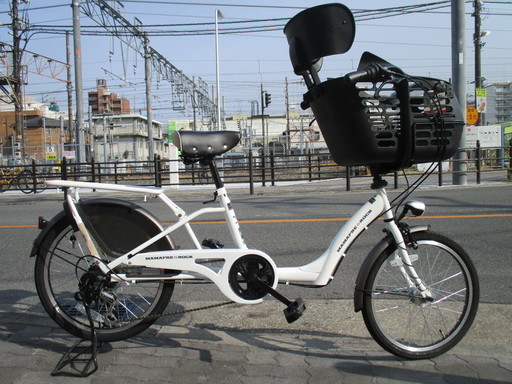 値下げ！♪ジモティー特価♪新車　ＢＡＡ規格３人（幼児２人）乗り子供乗せ自転車　新大阪サイクルキッズ