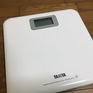 TANITA 体重計 ＋ティッシュボックス＋敷パット