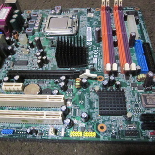 マイクロATXマザーボード　CPU,メモリー付き