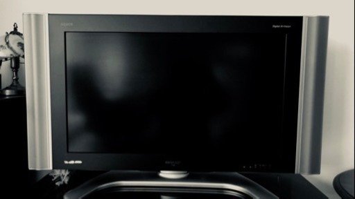 SHARP 液晶カラーテレビ リモコン付き