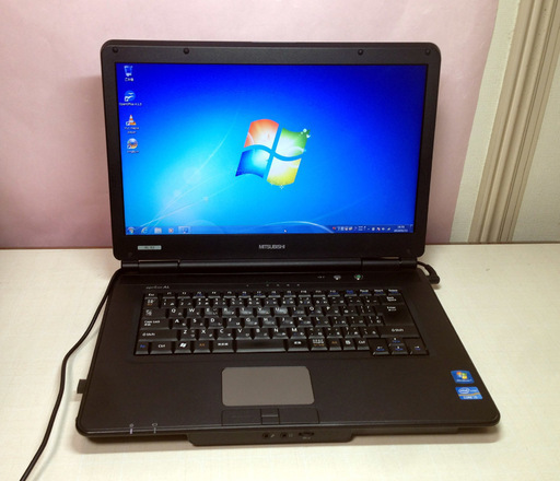 美品 三菱 apricot AL X2 Core i5 DVDマルチ 無線LAN Windows7 pro